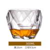 Copa de vino de whisky, copa de vino extranjero, copa de cristal, estilo nórdico clásico, juego de vino de alta gama para el hogar