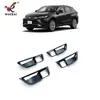 Adequado para Toyota 21 Harrier Modificação Especial Maçaneta da Tigela Interna da Porta Moldura Decorativa Tira Brilhante da Tigela Interna da Porta Patch