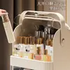 Nuevo Modelo de Estante de Almacenamiento para Tocador, Gran Capacidad, Alto Valor Estético, Caja de Almacenamiento a Prueba de Polvo para Cosméticos, Organizador de Escritorio de Alta Gama 2024