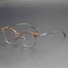 Armazón de Gafas de Diseñador de Nicho Anke Se Puede Equipar con Lentes de Grado Anti-Luz Azul Montura de Gafas de Moda Casual para Cejas 80901
