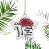 Colgante Cerámico Navideño 2024 Transfronterizo Amazon Colgante Redondo para Colgar Adornos para Árbol de Navidad DIY Accesorios