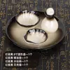 Recipiente para aceite esencial cuenco para aceite esencial plato para aceite esencial bandeja de cerámica herramienta de masaje para spa botella de aroma salón de belleza