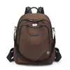 Mochila feminina transfronteiriça, simples e casual, grande capacidade, mochila fashion, novo modelo 2026, bolsa de viagem, mochila de mamãe para passeios