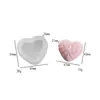Molde de Vela Flor Rosa Bola Sabonete Artesanal DIY Presente Criativo Sobremesa Coração Flor Silicone