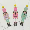 24 Años Producto Nuevo Rompecabezas de Contrachapado Manualidades de Contrachapado Colgante para Árbol de Navidad Regalo Regalo de Navidad Soldado de Nogal