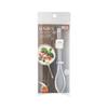 Agitador KM japonés de plástico con mango largo para café, leche en polvo, cuchara pequeña, cuchara para hielo, cuchara para revolver, varilla para mezclar vino, cuchara para miel