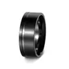 Anillo de Boda Popular para Hombre Estilo Europeo y Americano Simple y Moderno de Acero de Titanio, Anillo Delgado de Lujo Ligero, Venta Caliente Transfronteriza al por Mayor de Xiyin