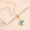 Yunjin Joyería Europea y Americana Transfronteriza Zircón de Color Pulsera de Mariposa Simple Moda Lujo Ligero Elegante Pulsera Transfronteriza para Mujer
