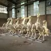 Escultura de Caballo de Cobre Fundido Grande Caballo de Cobre Puro Adornos de Animales de Cobre Caballo de Cobre Puro para Exteriores Bienes Raíces Casa Grupo de Caballos de Cobre Escultura de Cobre