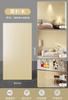Adesivos de parede autoadesivos de placa de alumínio e plástico com grãos de madeira, à prova d'água e umidade, painel de parede de pvc, decoração de parede de fundo, adesivos de parede feios