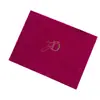 Caja de Regalo de Terciopelo de Alta Gama, Tarjeta de Invitación de Boda Acrílica, Tarjeta de Invitación de Boda de Nuevo Estilo con un Toque de Alta Gama, Estilo Ins