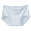 Ropa Interior de Modal Talla Grande Cómoda Transpirable Algodón Puro Antibacteriana Entrepierna Extendida Cubre Cadera Cintura Media Alta Elasticidad Cómoda Ropa Interior para Mujer