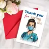 Selección de Colección de Tarjetas de Agradecimiento, Juego de Tarjeta de Felicitación con Sobre, Mensajes Escritos a Mano, Bendiciones, Tarjetas Plegables con Texto