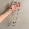 Cadena para Clavícula con Borla Apilable para Mujer, Collar Multicapa 2026 Nuevo, Gargantilla, Cadena para el Cuello, Estilo de Nicho de Lujo Ligero de Alta Gama