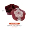 Prato de Frutas para Casamento de Ano Novo Chinês Hill Caixa de Doces Retro de Alta Qualidade com Tampa para Sala de Estar Caixa de Doces Doméstica