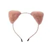 Linda Diadema de Gato de Peluche para Mujer, Pinza Especial para Lavar el Cabello, Nueva Diadema de Presión para el Cabello 2025, Pinza para el Cabello, Tocado Rosa para Mujer