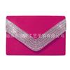 El Fabricante Original Ahora Está Lanzando Nuevos Bolsos de Noche de Otoño e Invierno, Bolsos de Terciopelo con Pedrería de Cristal para Banquetes, Bolsos Cruzados Modernos con Cadena