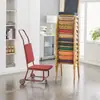 Cadeira de Treinamento para Conferências, Cadeira de Hotel, Cadeira para Banquetes, Cadeira de Restaurante, Cadeira de Jantar, Cadeira com Encosto de Tubo de Aço Especial para Eventos de Exposições e Casamentos
