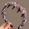 Diadema de verano para mujer, nuevo modelo 2026, diseño de corona alta, diadema especial para lavarse la cara, adecuada para el uso diario, con dientes para una sujeción segura, accesorio para el cabello