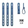 P1 Hebilla de Almacenamiento para Cable de Datos Gestión de Cables con Atadura de Silicona Enrollador de Cables Organizador de Escritorio Organizador de Cables