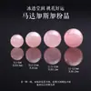 Contas Soltas de Cristal Natural, Cristal Rosa, Contas Redondas de Cristal Água-Marinha, Miçangas Artesanais DIY, Contas de Cristal de Pedras Múltiplas Atacado