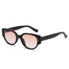 Artefato de beleza simples europeu e americano retro olho de gato moldura preta ins pequeno quadro miopia olhos podem ser equipados com graus óculos moldura moda feminina