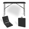 Mesa Plegable Mesa de Puesto Mesa Simple Puesto Mesa Plegable Escritorio para el Hogar Exterior Moderna Simple Moldeo por Soplado