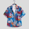 Conjunto de Camisa Floral de Manga Corta y Shorts Estilo Resort de Bali Estampado Floral Integral Estilo Retro de Hong Kong Tallas Grandes para Hombre y Mujer Ropa de Playa