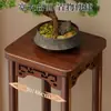 Estantería de pie para plantas de segunda mano para balcón y sala de estar, soporte de madera maciza de múltiples niveles para macetas, estante de exhibición para plantas suculentas