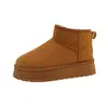 Zapatos de algodón estilo nuevo de invierno 2026, modernos, forrados de felpa, engrosados, antideslizantes, resistentes al frío, cálidos, botas de nieve, de suela gruesa, zapatos de algodón estilo noreste