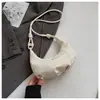 Super Popular Bolso de Mano Tipo Empanada 2025 Nuevo Estilo Coreano Versátil Casual Bolso Cruzado de Moda Bolso de Mano Exquisito Bolso de Cuadros Tendencia