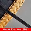 Cinta elástica de encaje plisado con diseño de hongo de tela de 10 metros de largo, hecha a mano, para coser encaje DIY, cinturón elástico.