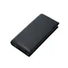 Nova Carteira Masculina de Grande Capacidade com Zíper, Bolsa Clutch Multifuncional, Carteira Longa de Couro, Porta-Cartões Carteira no Atacado