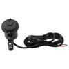 Suministro directo de fábrica cargador de coche para motocicleta USB único impermeable interruptor de cinturón 2.1A cargador modificado para scooter
