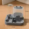 Set Dispensador Automático de Comida y Agua para Mascotas 2 en 1