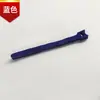 Abraçadeiras de velcro em estoque, abraçadeiras de velcro em forma de T costas com costas para organizar e arrumar cabos de fone de ouvido e de dados