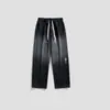Calça Jeans Retrô Masculina Solta Plus Size Casual Tendência Marca Pessoas Gordas Perna Reta Marca Tendência Harem Calça de Trabalho