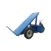 Vehículo Eléctrico de Plataforma para Transporte de Ladrillos, Vehículo de Construcción para Transporte de Ladrillos y Piedras, Carro de Ladrillos de Tres Ruedas con Manivela y Autodescargable