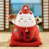Le Meow Cerâmica Pintada Forno Yakushi Japonês Genuíno Ornamentos Gato da Sorte Cofre Gato