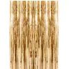 Cortina de franjas PET brilhante 1*2M transfronteiriça para decoração de parede de fundo de aniversário, casamento, festa atacado