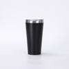 Taza de Acero Inoxidable para Coche con Forma de Cono de 16 oz Transfronteriza, Doble Capa al Vacío, Termo de Gran Capacidad, Taza Helada Portátil para Exteriores