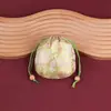 Bolsinhas de Brocado Estilo Antigo, Saquinhos Meia-Lua com Cordão de Contas, Bolsinhas Vazias, Sacos para Armazenamento de Presentes de Joias Atacado