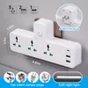 Tomada de parede sem fio conversora de bitola dos EUA, luz de noturna, plug-in de bitola europeia, plug-in de bitola britânica, painel de remendo da Arábia Saudita, fabricantes, atacado