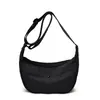 Bolsa de Ombro Feminina Leve Simples Versátil Estilo Coreano Nylon Mochila Pequena Versátil para Trabalho e Deslocamento Crossbody