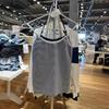 Estilo BM Estilo Americano Vintage Camisola con Cuello de Encaje a Rayas para Mujer Diseño Sensorial Ropa Exterior Bm Top Corto Interior para Verano