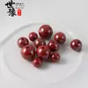 Cuentas Redondas de Cinabrio en Bruto Cuentas Sueltas Arena Dorada Púrpura Cuentas de la Fortuna Pulsera DIY Accesorios Bodhi de Estrella y Luna