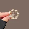 Broche Brillante Perla Estelar de Gama Alta para Mujer con Luna de Diamantes Completos para Fijar la Ropa y Prevenir la Exposición Broche Exquisito Pin de Solapa