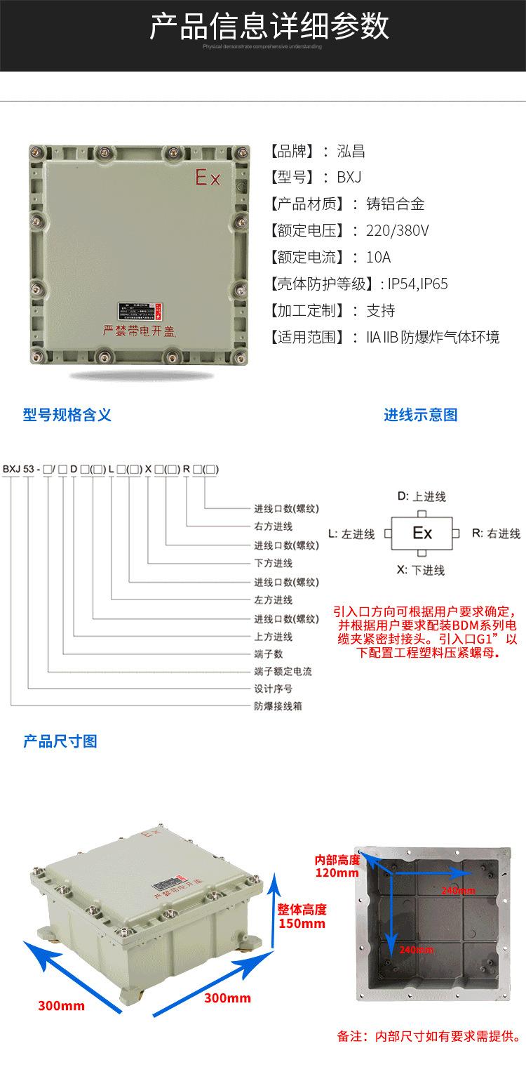 防爆箱-隔爆箱-尺寸300x300x150_04