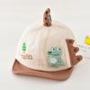 Chapéus de Bebê Estilo Coreano para Meninos, Bonés de Baseball Finos para Primavera e Outono com Aba Macia para Bebês e Crianças Pequenas, Proteção Solar para Meninos e Meninas