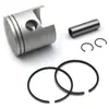 Yamaha Tohatsu Suzuki Mercury Pistón Más Conjunto de Anillos Conjunto de Pistón Hélice de Motor Fuera de Borda Motor de Gasolina